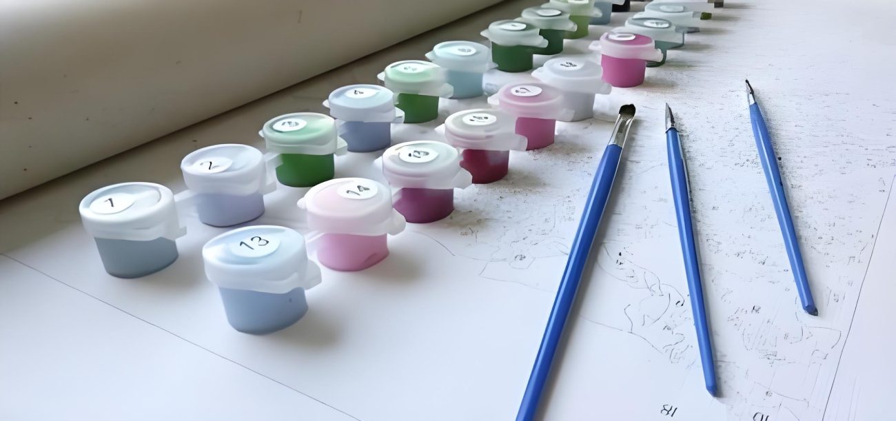 How To Paint By Number Step 1